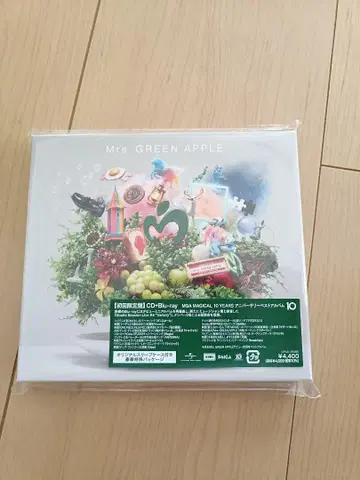 Mrs. GREEN APPLE 10 초회 한정판 CD+Blu-ray