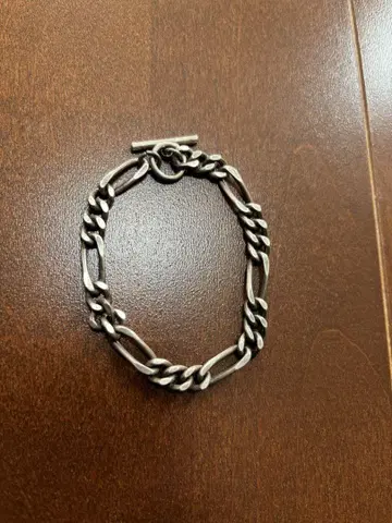 Antique Silver Chain Bracelet PRY 슈토