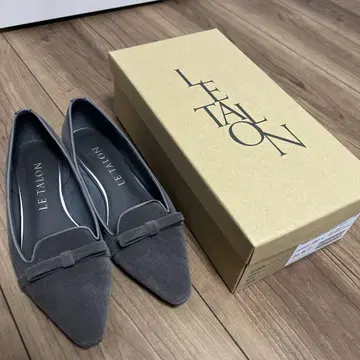 LE TALON 프렌치 리본 오페라 플랫 22cm