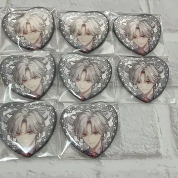 준브라이드 Prism Heart 하트 캔뱃지 캔바 쿠츠하