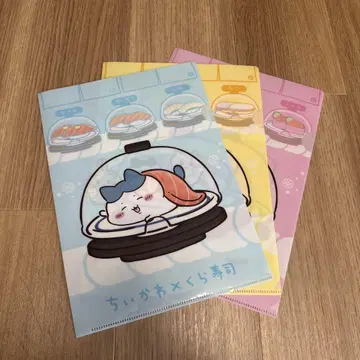 치이카와 (먼작귀) 쿠라스시 클리어 파일 3종 세트