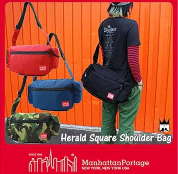 맨해튼 포티지 HERALD SQUARE SHOULDER BAG