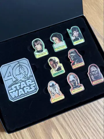 스타 워즈 star wars 40주년 핀 배지