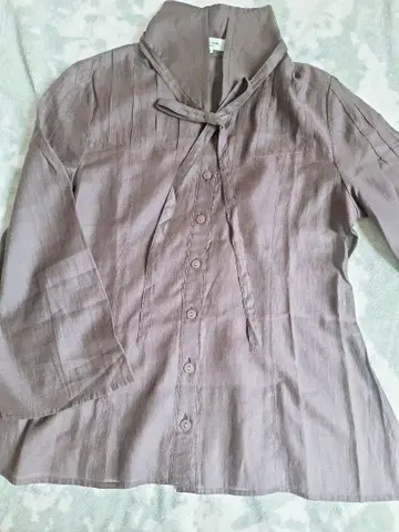 피에르 가르뎅 긴팔 비침 튜닉