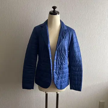BOGNER 파랑 퀼팅 블레이저 다운 자켓