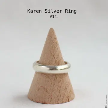 [m-RI044] Karen Silver Ring 카렌 반지 14호