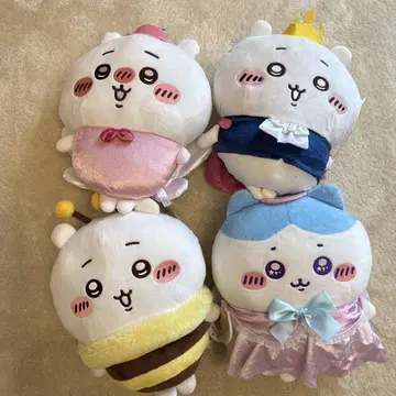 치이카와 봉제 인형 4개 세트