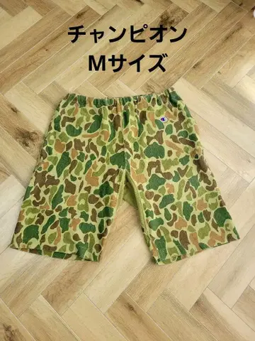 챔피온 카모플라쥬 패턴 숏 팬츠