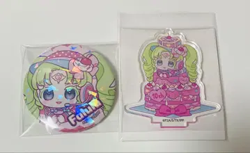 프리파라 아크릴 스탠드 캔뱃지 파루루 eeo 10주년