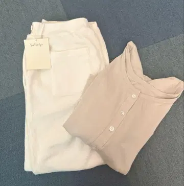 searoomlynn LINEN 파일 조거 팬츠 가디건