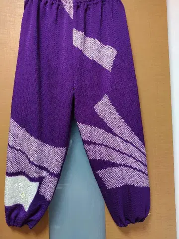 기모노 리메이크, 순수 실크, 짜기 몸빼 팬츠