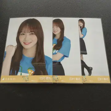 노기자카46 브로마이드 라이브 티셔츠 시즈오카 타무라 마유