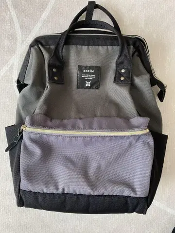 anello 백팩 그레이/블랙 마더백