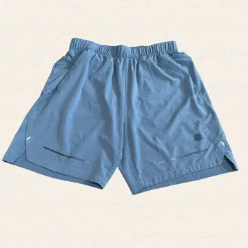 ASICS 아식스 하프 팬츠 라이트 그린 XL 빅 사이즈 여성용