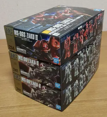 HGUC 자쿠 (리바이브) 3기 세트