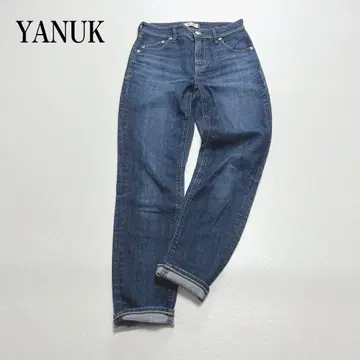 YANUK Ruth 루스 스트레이트 데님 데님 팬츠 22 일본제