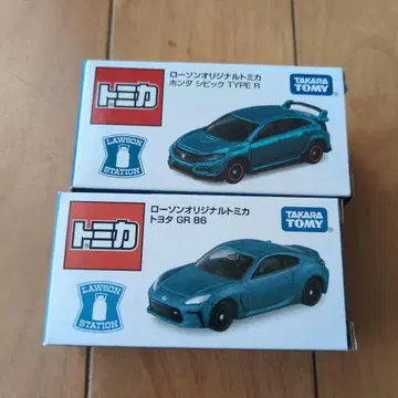 로손 오리지널 토미카 혼다 시빅 TYPE R & 도요타 GR 86
