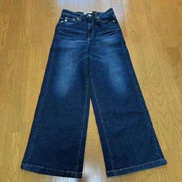 SOMETHING. LISA 와이드 하이웨스트 데님 [배송비 포함]