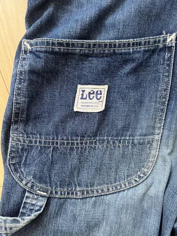Lee Lee TALON 지퍼 데님 페인터 팬츠