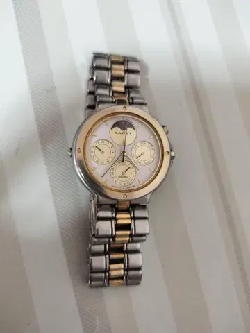SEIKO CADET 세이코 7F39-6050 손목시계 불량품