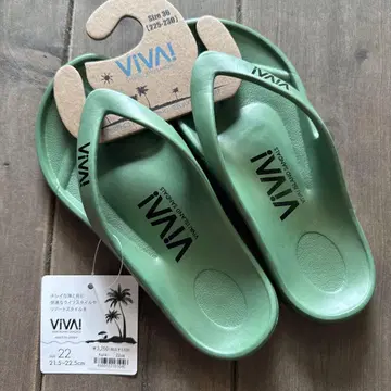 ViVA! 비바 아일랜드 비치 샌들 카키 22cm