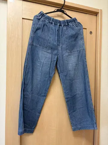 카프네 와이드 데님 팬츠 38