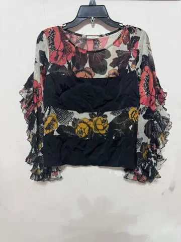 Dries Van Noten 드리스 반 노튼 꽃무늬 실크 셔츠