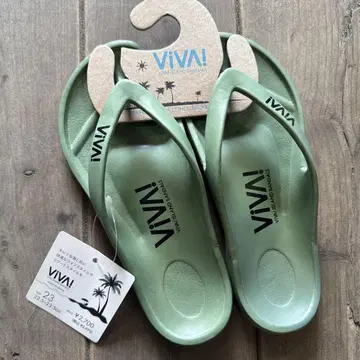 VIVAI 비바 아일랜드 비치 샌들 그린 23cm