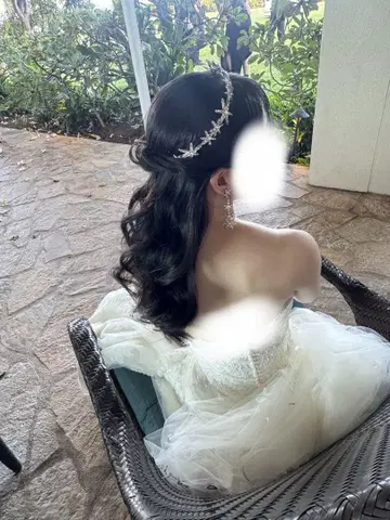 ANNAN WEDDING 머리띠 귀찌 세트