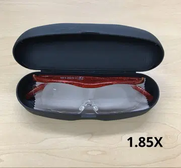 미사용 새상품 하즈키 루페 라지 1.85X 루비