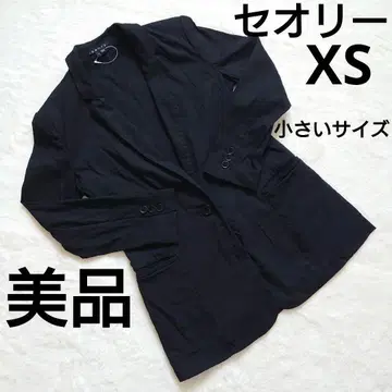 새상품급 미사용품 택 포함 띠어리 theory 블랙 테일러드 자켓 XS