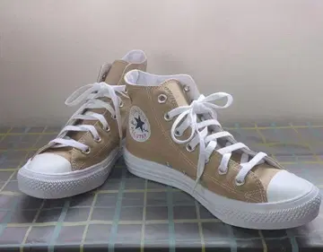 컨버스 CONVERSE 올스타 라이트 하이 베이지