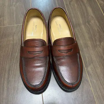 REGAL 브라운 가죽 로퍼