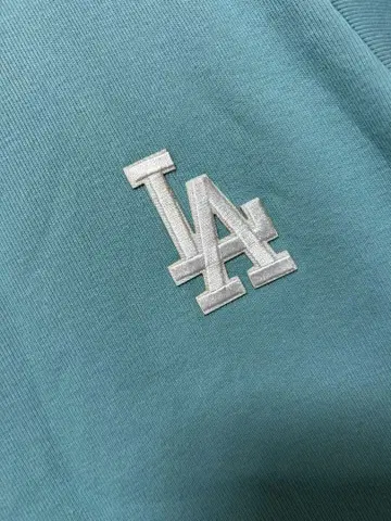 NEW FASHION 반팔 티셔츠 원피스 파랑 LA LOGO