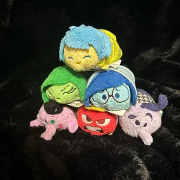 디즈니 쯔무쯔무 인사이드 헤드 6개 세트 요로코비 이카리 카나시미