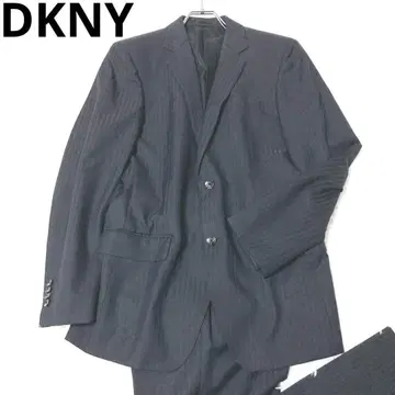 dkny 정장 세트업 자켓 팬츠 스트라이프 울 혼방