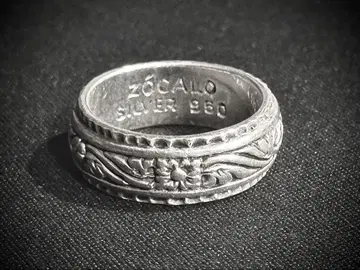 ZOCARO 소카로 실버 950 반지 약 16호