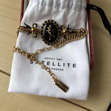 maruo SATELLITE TAORMINA 팔찌 블랙
