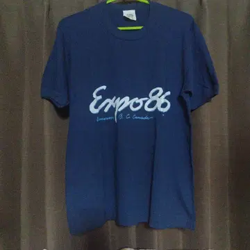 80s EXPO86 밴쿠버 캐나다 티셔츠 L 컨디션 최상