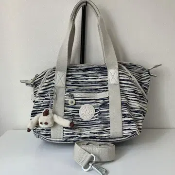 Kipling 스트라이프 숄더백