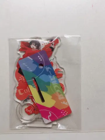 컬러풀 피치 유안군 아크릴 펜 스탠드