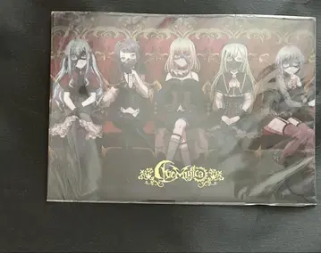 BanG Dream! Ave Mujica 금박 클리어 파일 왕좌 ver
