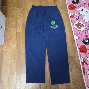 GUESS 캐주얼 팬츠 네이비