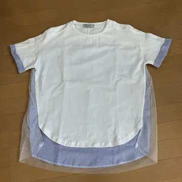 etre relide 튤이 달린 티셔츠