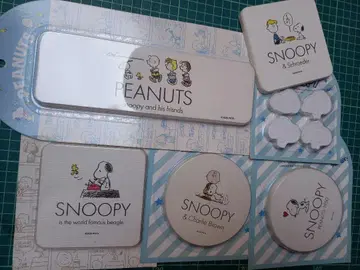 PEANUTS 스누피의 규조토 코스터 세트