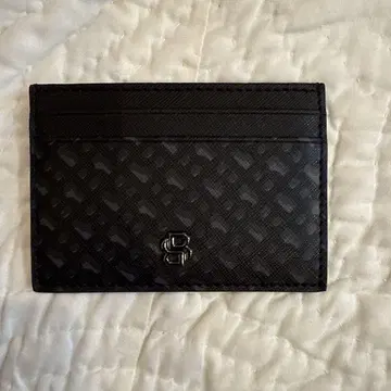 HUGO BOSS 블랙 카드 케이스 합성 피혁 4 포켓