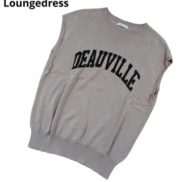 Loungedress 라운지 드레스 자카드 프렌치 니트 슬리브리스
