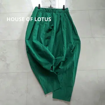 HOUSE OF LOTUS 코튼 린넨 사루엘 팬츠