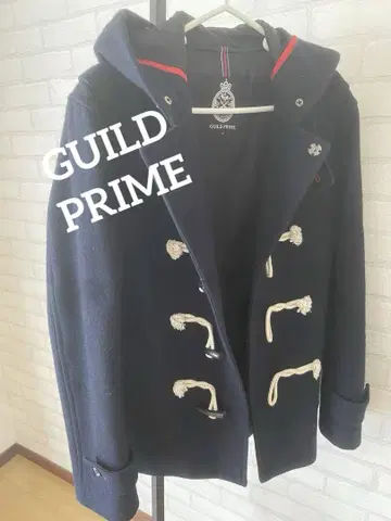 GUILD PRIME 네이비 더플 코트 M 사이즈
