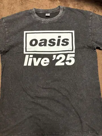 oasis live '25 티셔츠